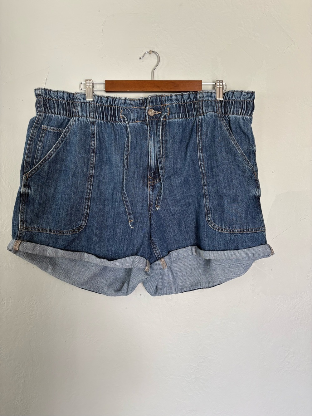Maurice’s Elastic Jean Shorts